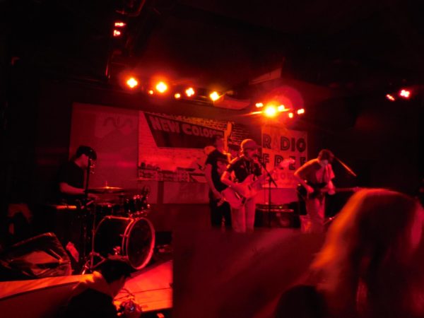 Dallas Love Field on stage performing.