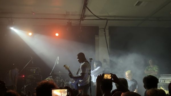 Fleshwater onstage in Eugene, OR. 